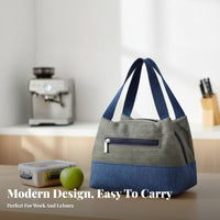 Cartoon Print Bento Tote Easy to Carry meal tote Lightweight for regular Use, Kids