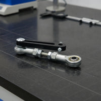 Slotted Linkage with Spherical Joint Joints Threaded Reciprocating Linkage Adjustable Hardware for Hobbyists