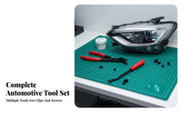 2 Pieces Clip Removal Plier Set Heavy Duty Car Fastener Pliers Set Labor-Efficient Car Panel Removal Tool Kit for Mechanics, DIY Enthusiasts, Garage