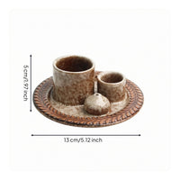 Round Tray Scent Dispenser Easy to Clean Heat-Resistant Home Decor