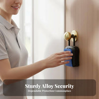 InstallationInstallation-Tool-Free Hanging Combination Lockbox Portable or Wall-Mounted Combination Lockbox Waterproof and Dustproof Lock Box Weatherproof for Real Property Estate Agents, Property Managers, Door Entrance, Outdoors, Outdoor, Office