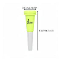 Beginner Friendly Student Trumpet Mouthpiece Long-Lasting ABS Trumpet Mouthpiece Lightweight Wind Instrument Accessory Comfortable Lip Feel for Beginners