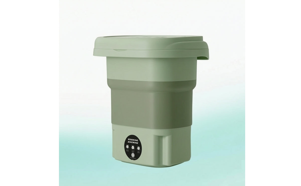Foldable Washing Machine Extract waterDrying Mini Washing Machine Portable Washer with Drain Hose Collapsible for Students