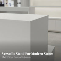 Multi-Tier Display Shelf Versatile Step Display Rack Organized Presentation Three-Level Product Rack for Retailers, Boutique, Temporary Shops