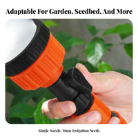 Easy Installation Seedling Watering Sprinkler Leak-Proof Connection Garden Hose Spray Nozzle Lightweight for Gardeners, Nursery, Greenhouse