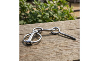 Metal Horse Tie Loop Compact Screw-in Tie Loop Easy to Install Hardware Safe for Stable Managers, Stalls, Barns, Paddocks