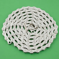 Cycle Chain Electroplated Finish Silver Bike Chain Wear-Resistant