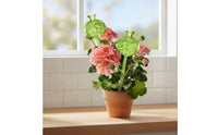 4 Pieces Self-Watering Globe with Stopper Translucent Glass Watering Globe Indoor for Vacationers, Busy Professionals, Potted Plants, Office