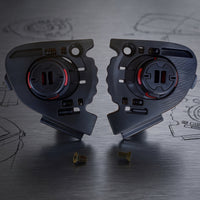 Helmet Visor Base with Screws Secure Replacement Kit Low-Profile Hardware for Motorcyclists