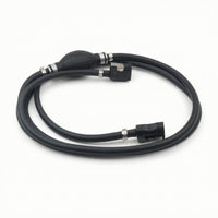 8mm Fuel Hose Assembly with Primer Bulb Flexible Outboard Motor Fuel Hose with Fittings Easy to Install Universal for Boat Owners