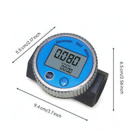 Digital Impeller Volume Meter Waterproof Volume Meter with Digital Screen Display Electronic for Propellant Handling