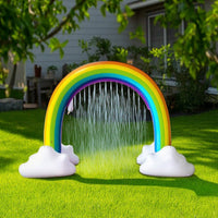 Inflatable Archway Portable Inflatable Arch Arch with Ground Bases Outdoor Event for Children, Poolside, Backyard