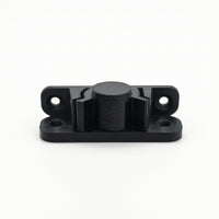 Cabinet Door Latch Slimline Cabinet Door Catch Latch with Mounting Holes Long-Lasting Hardware Sturdy for DIYers, Cabinets