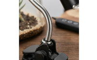 Timed Dimming Switch Clamp Basking Lamp Reflective Interior Gooseneck Basking Lamp Metal Body UK Plug for Reptiles, Pets