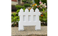 Flower Bed Border Mold Sturdy Fence Border Mold Plastic Modular for DIYers, Yard