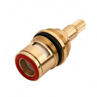 Faucet Valve Cartridge Splined Ceramic Disc Cartridge Hardware Good Sealing Easy to Install for DIYers, Bathroom, Kitchen