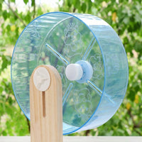 Parrot Bird Exercise with Flat Surface Perch, Bird Activity and Parrot Play Budgie Toy