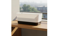 Indoor Outdoor Use Self-Watering Planter Air Circulation Design Self-Watering Planter Box Prevents Root Decay for Living Room, Balcony