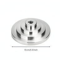 Stepped Belt Pulley Machined Stepped Pulley with Keyway Long-Lasting