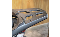High Strength Rear Rack Bracket Corrosion-Resistant Rear Luggage Rack Weatherproof Motorcycle Cargo Carrier Sleek for Touring