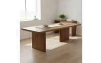 Minimalist Rectangular Dining Table Modern Wooden Dining Table Practical Furniture Long-Lasting for Study Room
