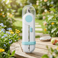Nail Clippers with LED Lights for Dog Grooming, Stainless Trimmer with Built-in Nail File, Easy to Use Tool for Small Animals