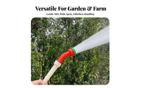 garden Sprinkler Nozzle Lightweight Garden Shower Nozzle Detachable Design Fine Mist Spray Head for Farmers, Gardeners, Greenhouse, Nursery, Farm