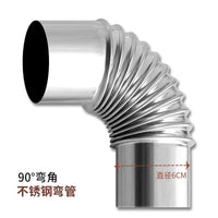 Outdoor Tent Stove Chimney Heat Shield Spark Arrestor