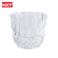 Acrylic PC Diamond Ice Bucket for Wine, Champagne, and Beer