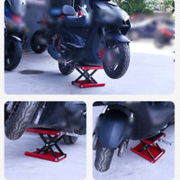 Motorcycle Lift     Motorcycle Lift with Rubber Pad Resistant for Mechanics, Workshop