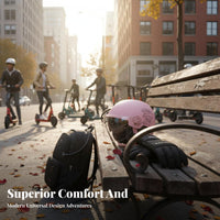 Helmet Lightweight Design Unisex Multi-Season Helmet Shell Impact-Resistant Headwear for Men, Women, Commuting
