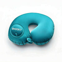 Adjustable Travel Neck Pillow with Bag Portable Travel Neck Pillow Compact Ergonomic for Road Trips