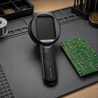 Ultra-Clear Display Electronic Magnifying Glass 200x Magnification Portable Digital Magnifier Type-C Charging Handheld Magnifying Glass 3 Million Pixels