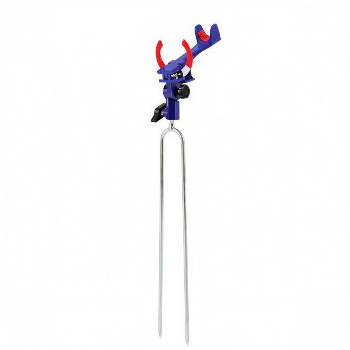 Self-Locking Fishing Rod Holder Portable Adjustable Fishing Rod Holder Detachable  for Ground
