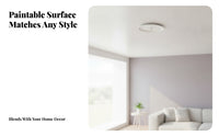 Screws Included Ceiling Box Cover Plate Smooth Surface Round Ceiling Cover Plate