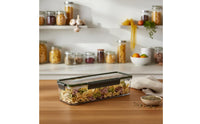 Noodle Storage Box Space Saving Spaghetti Container Leak-Resistant Airtight Pasta Canister for Refrigerator