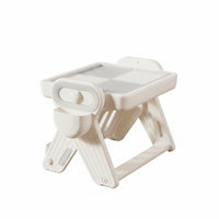 Rounded Corner Design Multifunctional Child S Activity Table Double-Sided Tabletop Building Block Activity Table Easy to Assemble