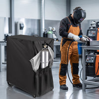 Fitted Metalworking Cart Cover Heavy-Duty Metalworking Cart Cover with Carry Handle Long-Lasting Easy to Clean for Workshop