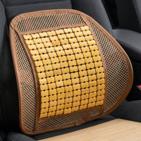 Car Support with Mesh Ergonomic Car Back Cushion Long-Lasting for Long Drives