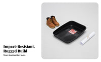 Excavator Cab Floor Tray Water Resistant Plastic Boot Mat Easy to Clean