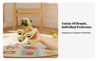 Textured Animal Finger Puppet Molded Vinyl Finger Puppet Hand-Eye Coordination Children's Plaything Storytime Play