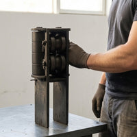 Feed Inlet Assembly Metal Steel Bar Straightening Machine Part Compact for Industrial Repair