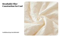 Soybean Fiber Quilt Moisture-Wicking Soybean Protein Filled Comforter for Adults