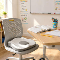 Pressure Relief Student Seat Cushion Supportive Contoured Seat Cushion Padded Home Goods Rounded Corners for Students, Sitting