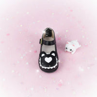 Affectionate Kitten Doll Shoes Anime Style BJD Ankle Strap Shoes PU Leather