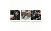 14 Pieces AllAll-in-1 Car Detailing Brush Set Multi-Purpose Auto Detailing Brush Set Versatile Car Wash Kit with Wash Glove and Towel Scratch-Safe for Home Garage