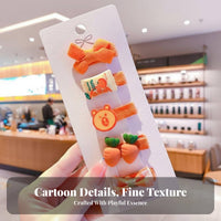 Infant Hair Clip Cute Design Infant Bangs Clip Lightweight Young Child Hair Barrette for Little Girls, Young Children, Everyday Use, Daily Wear