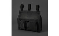 Baseball Umpire Bag Soft Body Umpire Ball Bag Black for Sports Field