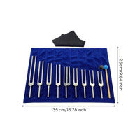 Tuning Fork Kit with Mallets Meditation Tuning Fork Set Accurate Instrument for Students