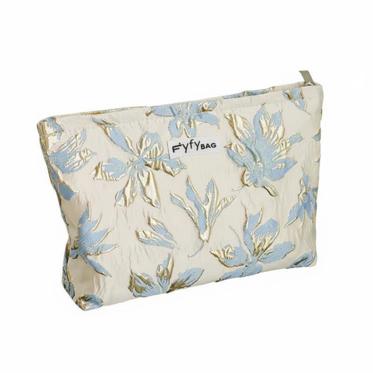 Floral Makeup Bag Large Capacity Embroidered Floral Makeup Bag Portable